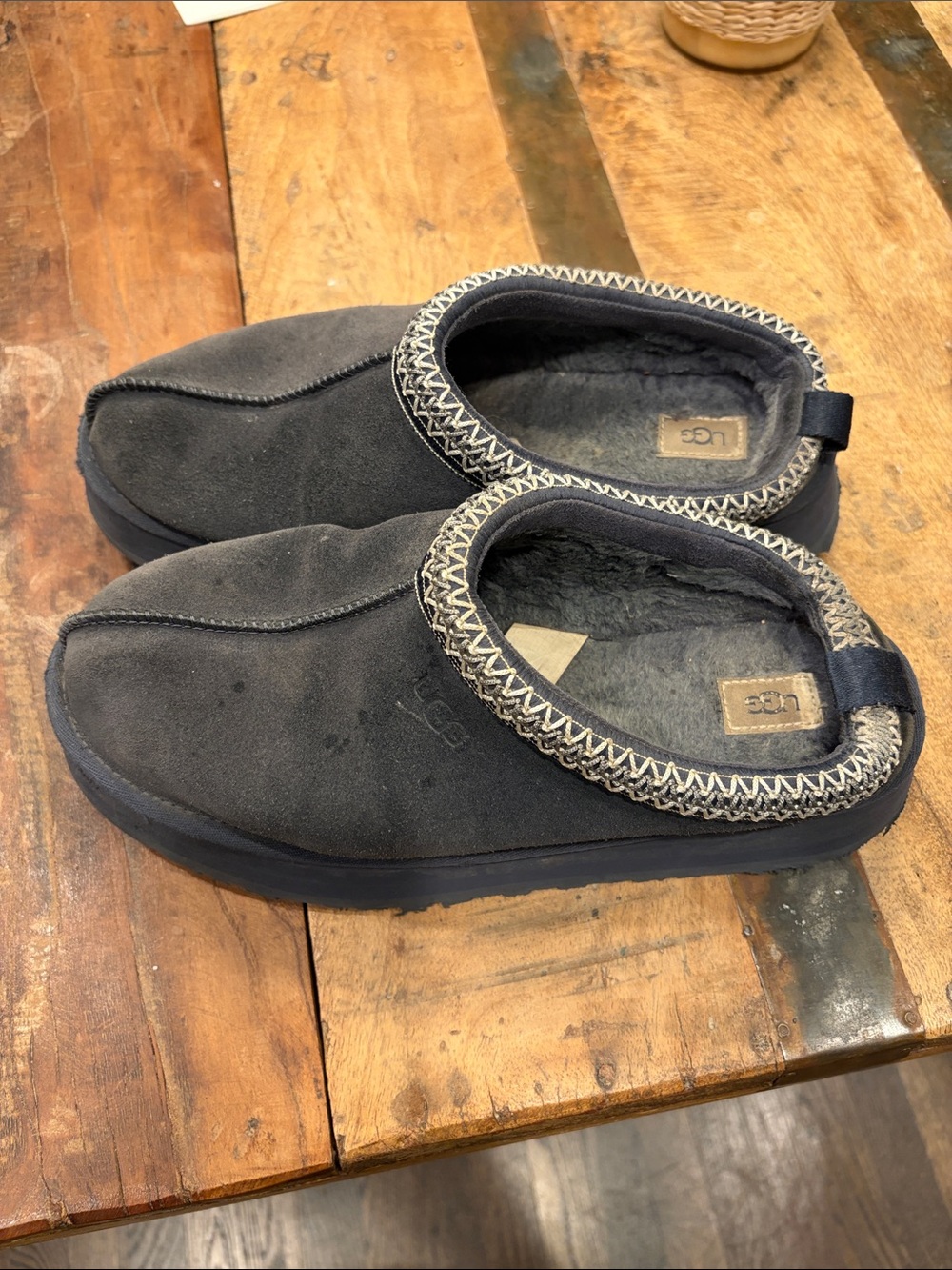 UGG Suede Slip-On Loafers size 12